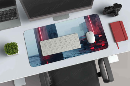 Foggy Large Deskmat - Premium XL & XXL Gaming Mouse Pad - TURTLEWINGS