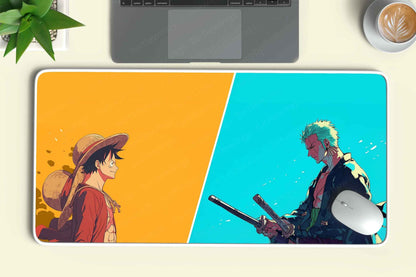 Luffy-x-Zoro-1 Deskmat - TURTLEWINGS