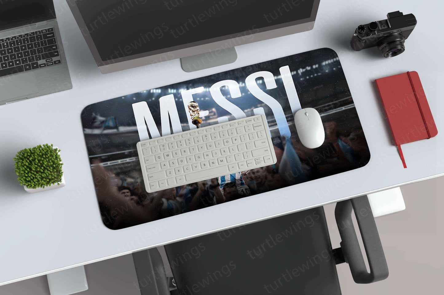 Lionel Messi Football Deskmat - TURTLEWINGS