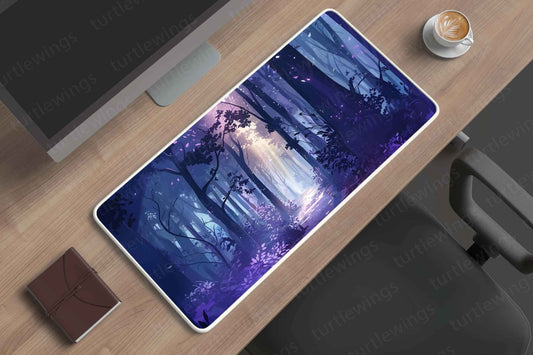 Forest Large Deskmat - Premium XL & XXL Gaming Mouse Pad - TURTLEWINGS