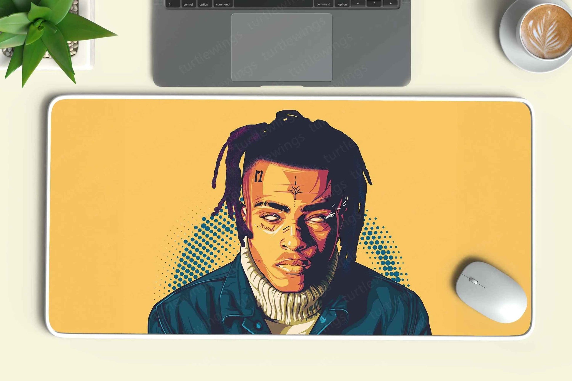 XXXTENTACION-Deskmat - TURTLEWINGS