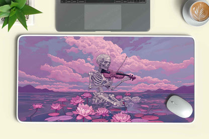 Skeleton Large Deskmat - Premium XL & XXL Gaming Mouse Pad - TURTLEWINGS