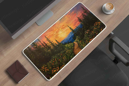Trail Large Deskmat - Premium XL & XXL Gaming Mouse Pad - TURTLEWINGS