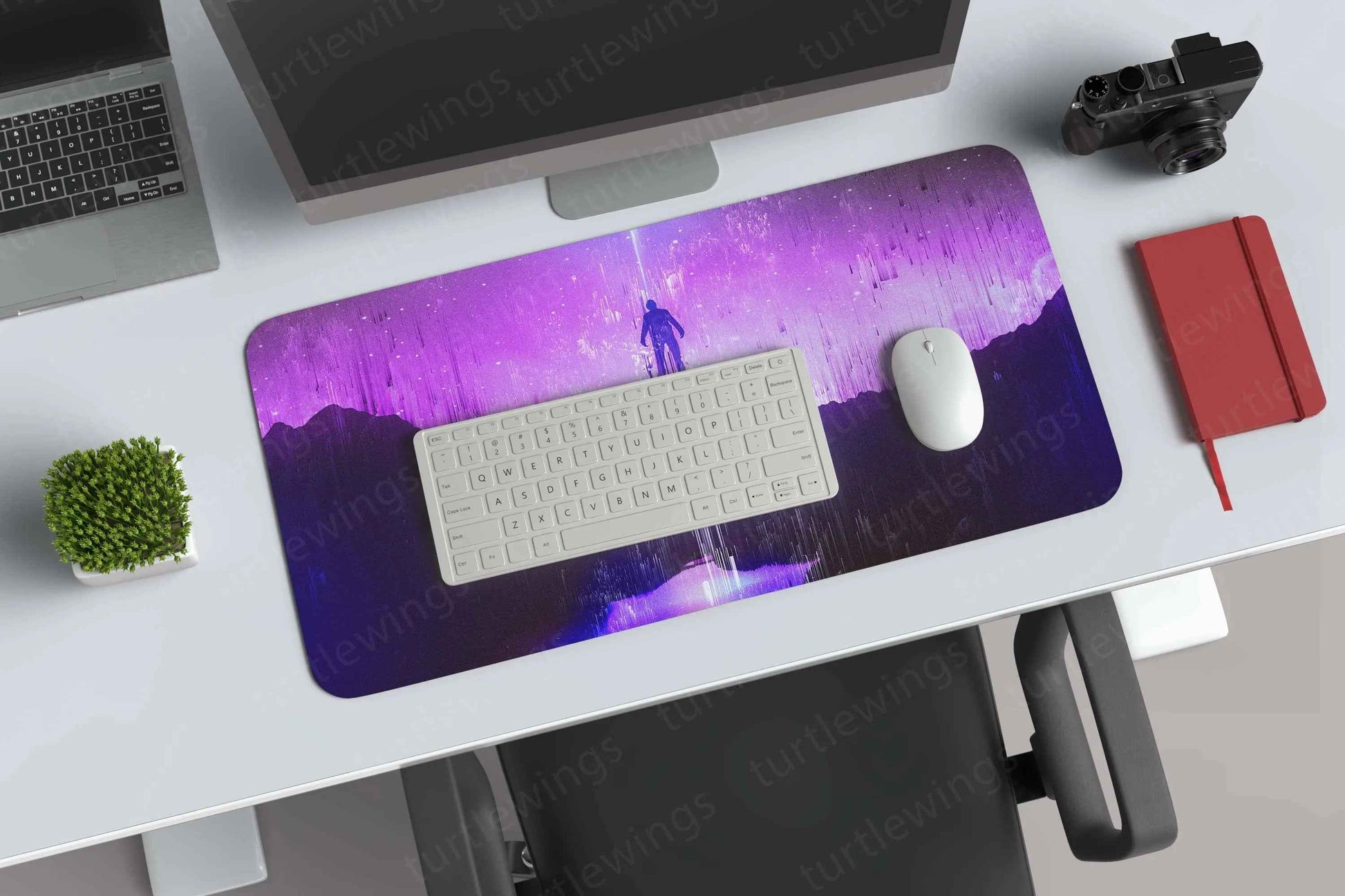 Human_abstract Deskmat - TURTLEWINGS