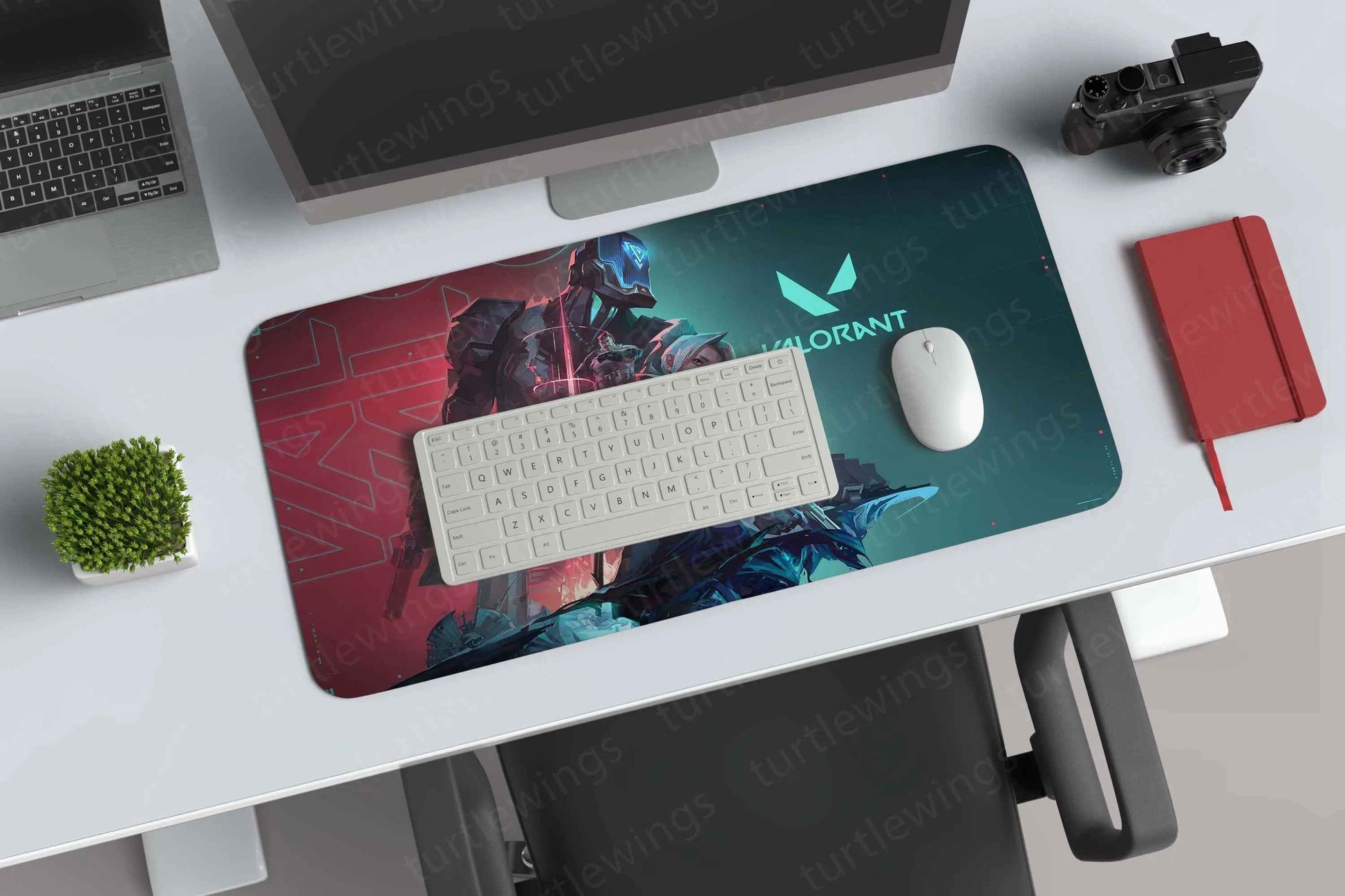 kay-o-x-jett-valorant-game-deskmat - TURTLEWINGS