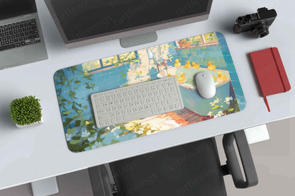Duck Large Deskmat - Premium XL & XXL Gaming Mouse Pad - TURTLEWINGS