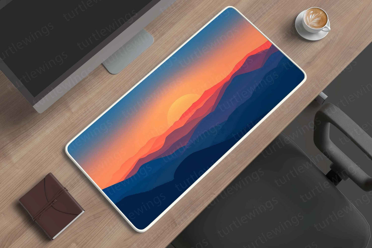 minimalist-mountains-sunset - TURTLEWINGS