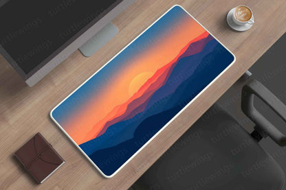 minimalist-mountains-sunset - TURTLEWINGS
