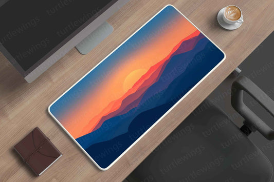 minimalist-mountains-sunset - TURTLEWINGS