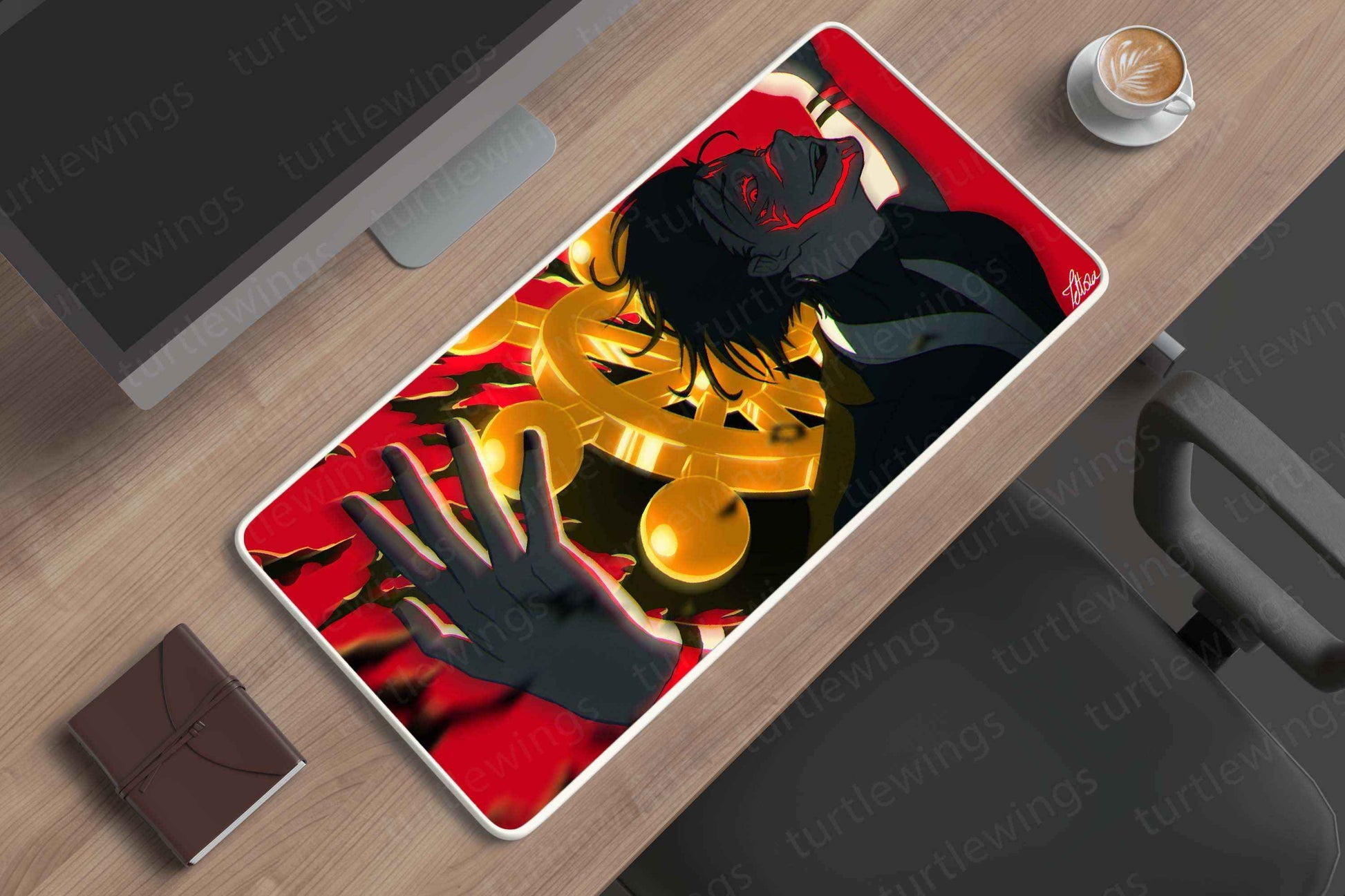 TURTLEWINGS | Mousepad | DESKMAT | Ryomen Sukuna - TURTLEWINGS