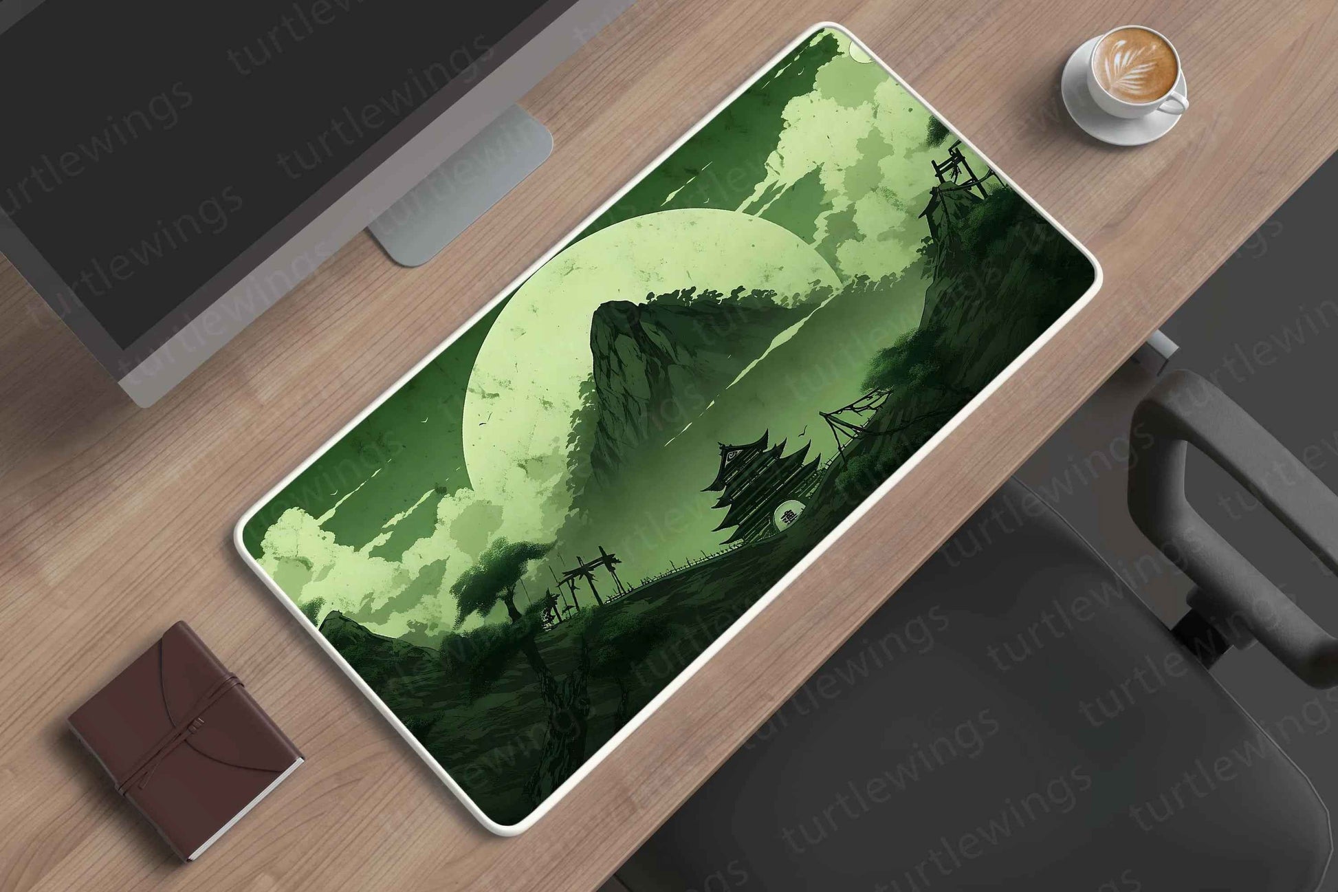 japanese-green-mountains - TURTLEWINGS