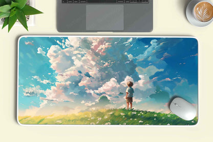 Distant Large Deskmat - Premium XL & XXL Gaming Mouse Pad - TURTLEWINGS
