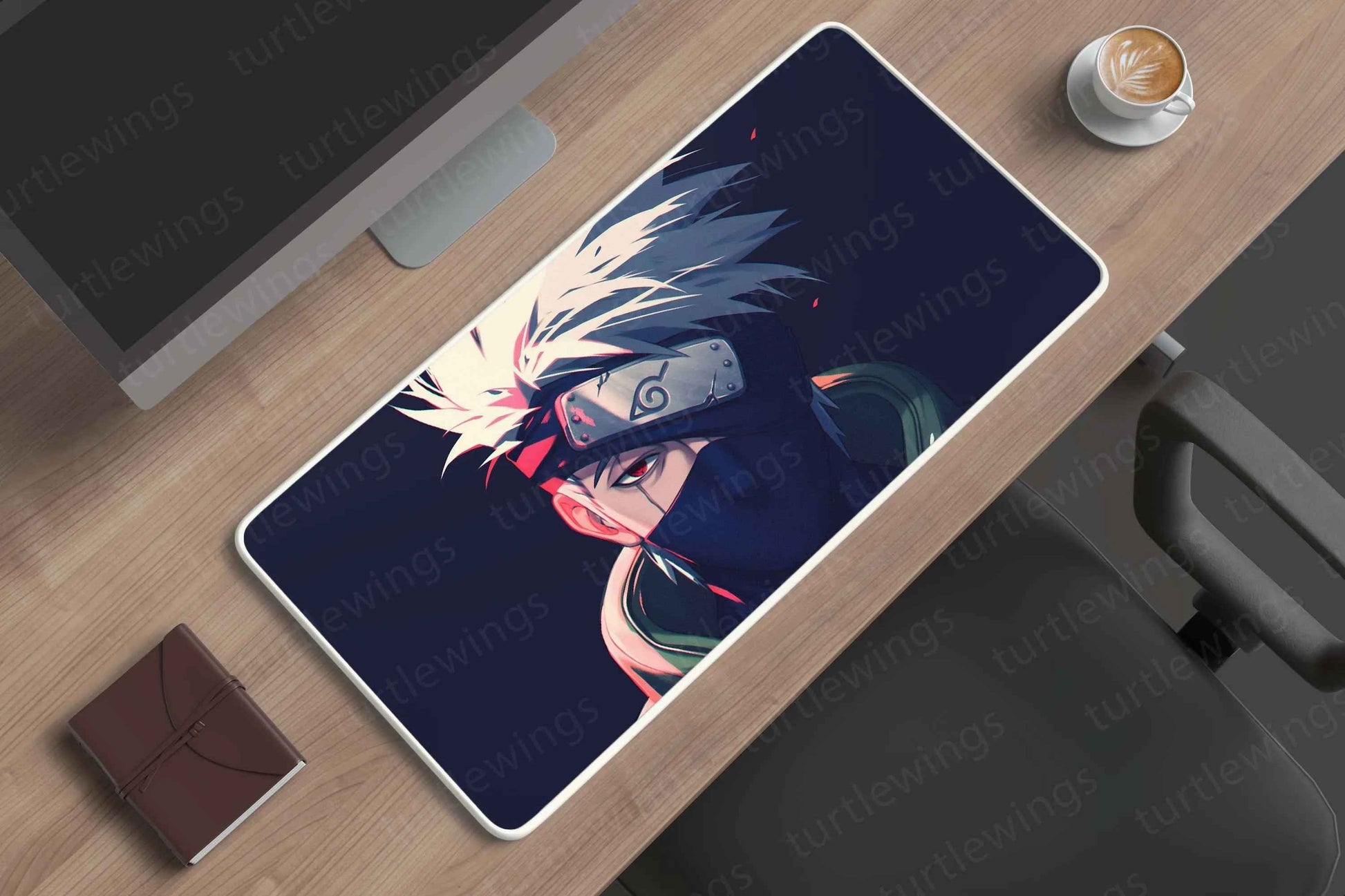 Naruto-Kakashi Deskmat - TURTLEWINGS