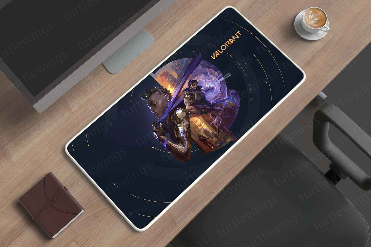 valorant deskmat - TURTLEWINGS