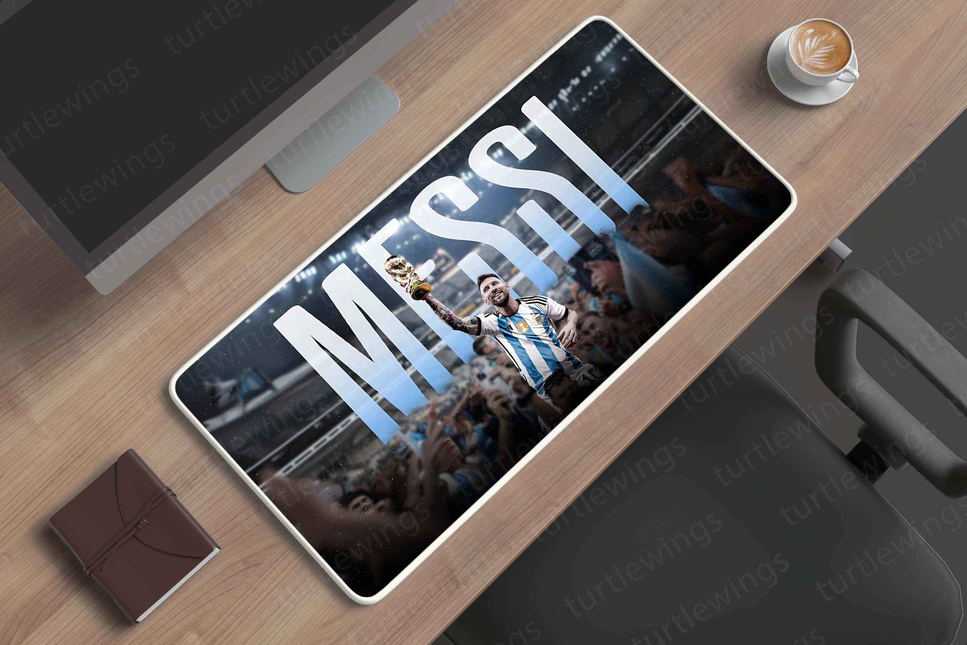 Lionel Messi Football Deskmat - TURTLEWINGS