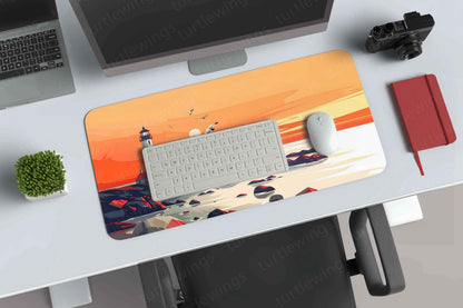 Shore Large Deskmat - Premium XL & XXL Gaming Mouse Pad - TURTLEWINGS