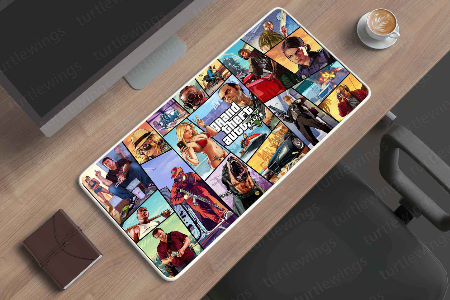 Gta-(1)-Copy Large-Mousepad-(4).Jpg | High-Quality Gaming Deskmat - TURTLEWINGS