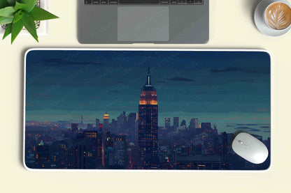 EmpireStateBuilding Large Deskmat - Premium XL & XXL Gaming Mouse Pad - TURTLEWINGS