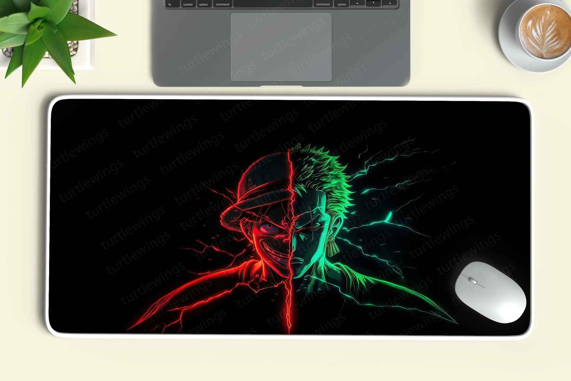 Luffy-x-Zoro Deskmat - TURTLEWINGS