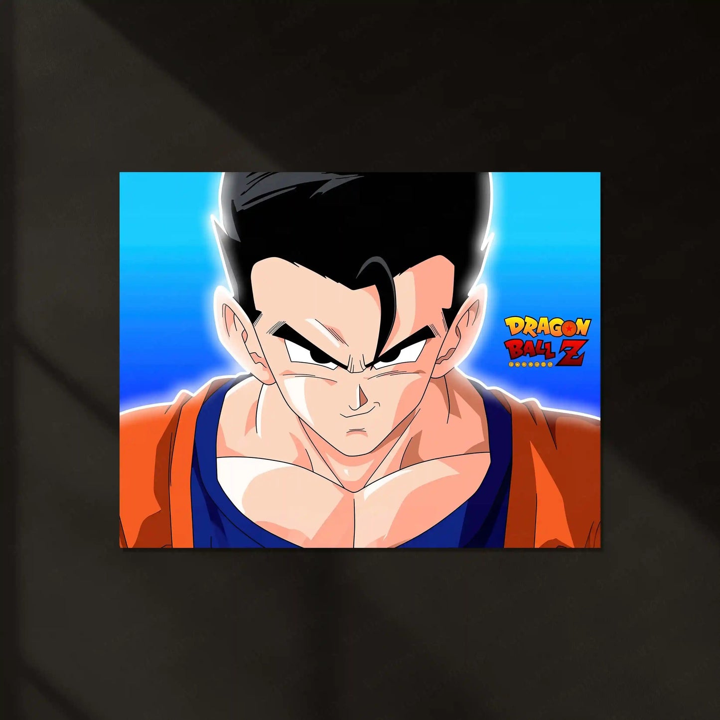 Dragon Ball Z Gohan Neon LED Metal Frame | Anime Warrior Power Poster | DBZ Icon Wall Art - TURTLEWINGS