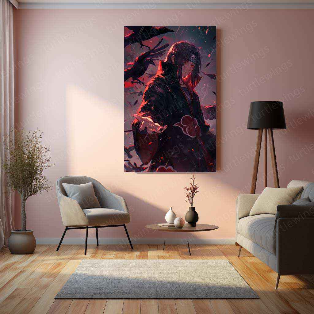 Itachi Uchiha – Jujutsu Kaisen Metal Poster 1 - TURTLEWINGS