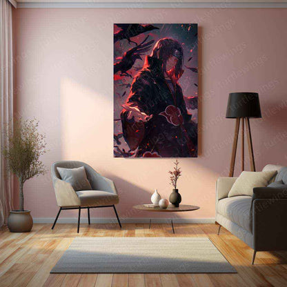 Itachi Uchiha – Jujutsu Kaisen Metal Poster 1 - TURTLEWINGS