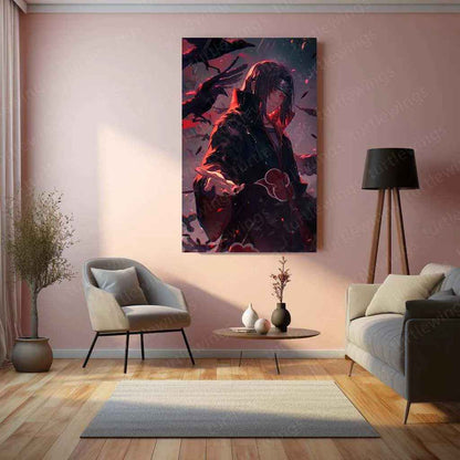 Itachi Uchiha – Jujutsu Kaisen Metal Poster 1 - TURTLEWINGS