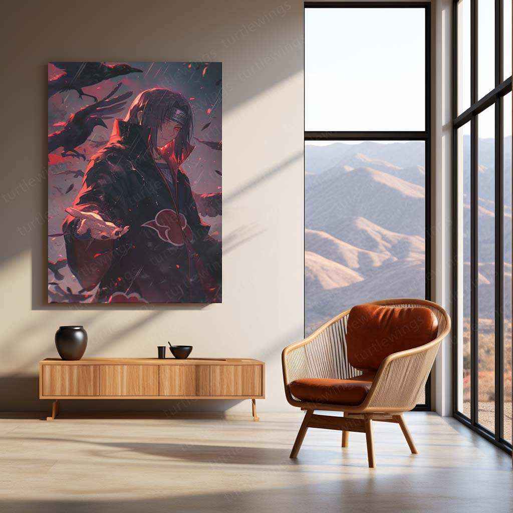 Itachi Uchiha – Jujutsu Kaisen Metal Poster 1 - TURTLEWINGS