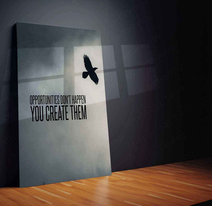Eagle Quote Metal Poster – Inspirational Wall Art - TURTLEWINGS
