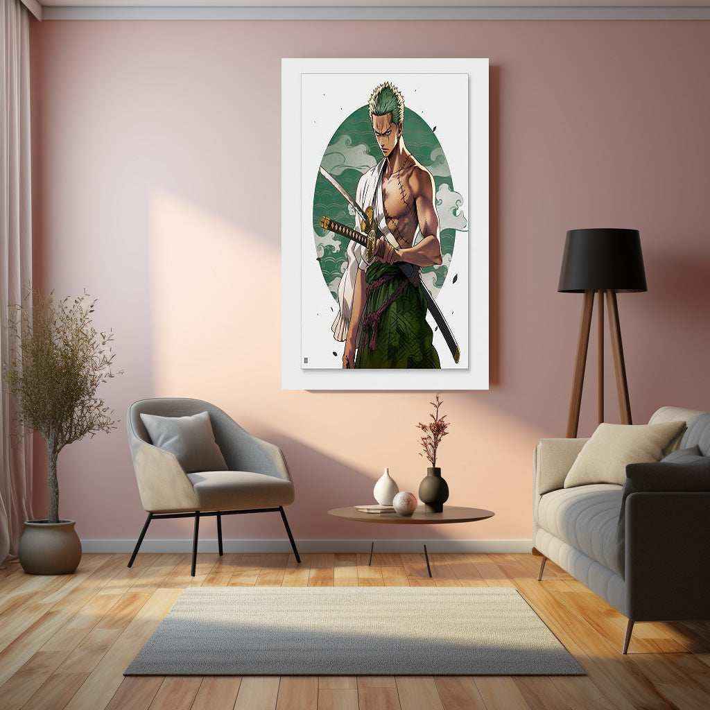 Zoro metal poster 3 - TURTLEWINGS
