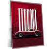Ferrari F40 Metal Poster | Legendary Supercar Wall Art | Classic Automotive Design