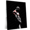Game Metal Poster | Kratos – Spartan Rage Metal Poster God of War Inspired Wall Art | Warrior Strength Motivation Metal Frame