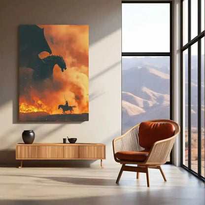 Movies Metal Poster | Game of Thrones Metal Poster | Epic Fantasy Wall Art for True Fans 01 - TURTLEWINGS