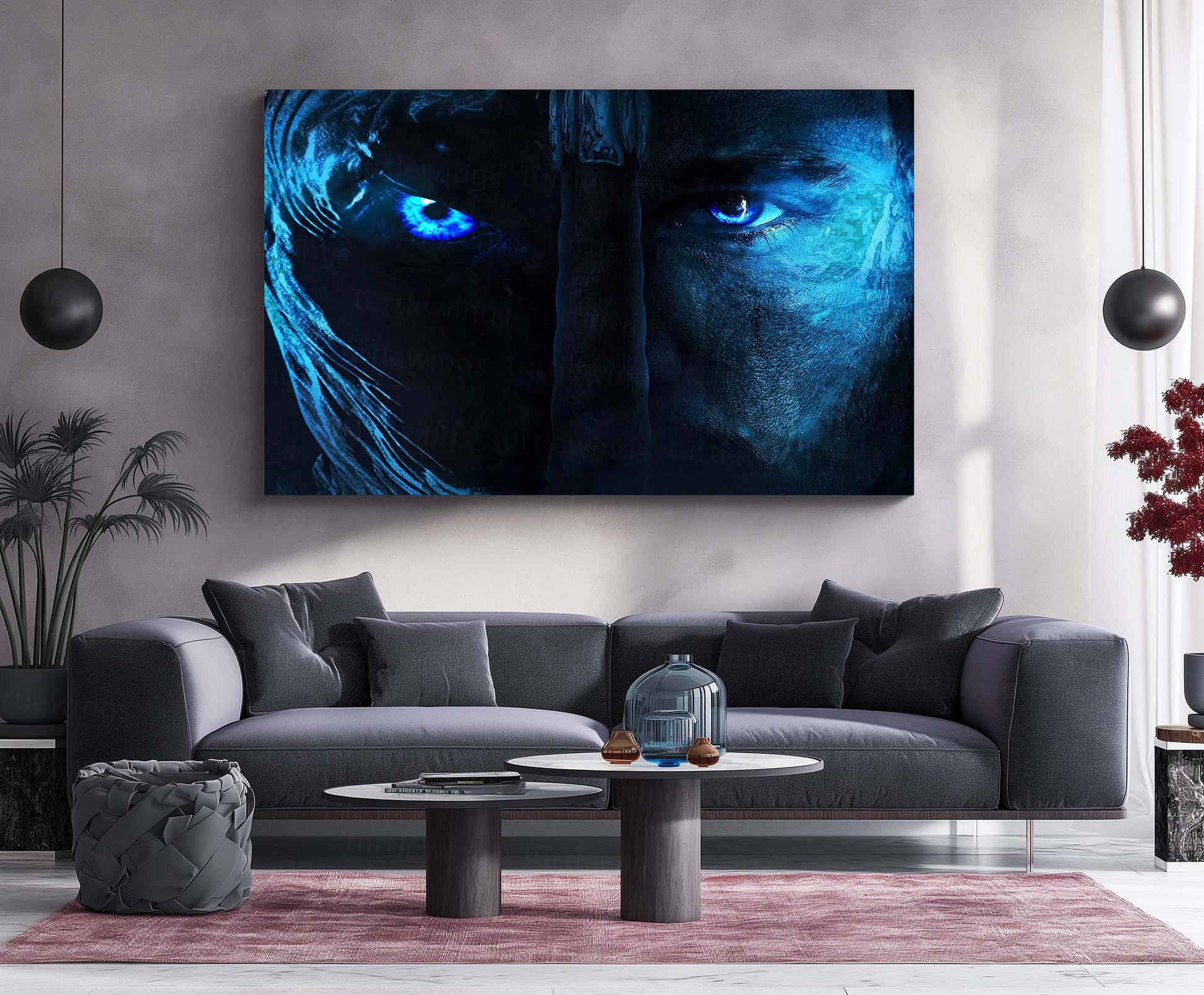 Game of Thrones – Metal Frame | Epic Fantasy Wall Art | Iconic TV Series Poster for GoT Fans & Collectors 01 - TURTLEWINGS