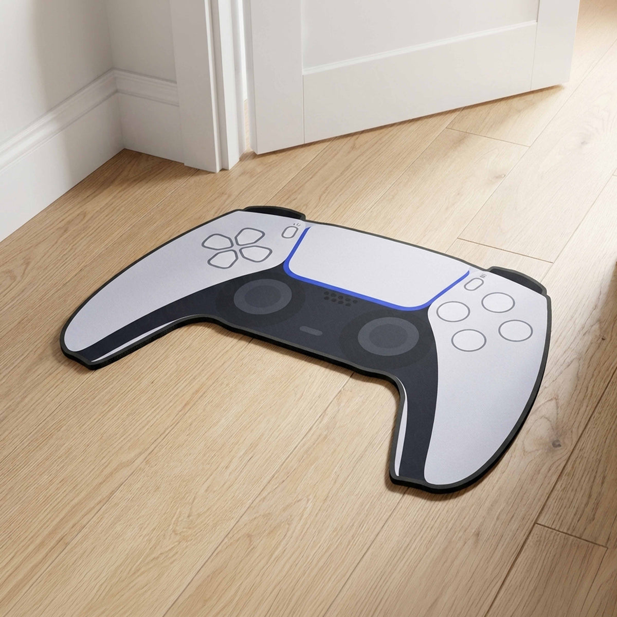 Game Controller Inspired Floor Mat (3 mm Thick) | Modern Gaming Console Design Mat for Gamers, Streamers & Desk Setups