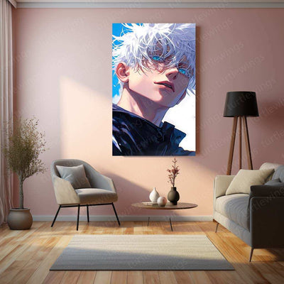 Satoru Gojo Metal Poster – The Strongest Jujutsu Sorcerer 4 - TURTLEWINGS