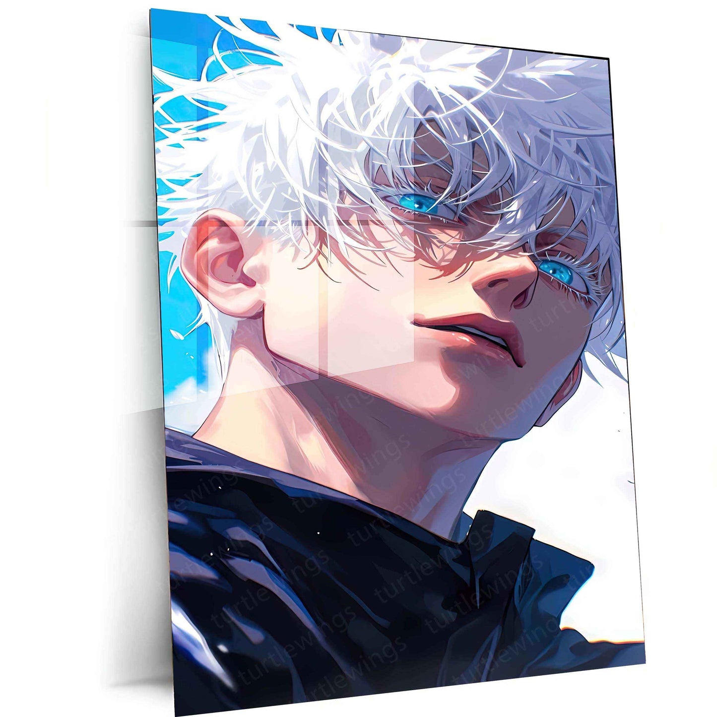 Satoru Gojo Metal Poster – The Strongest Jujutsu Sorcerer 4 - TURTLEWINGS