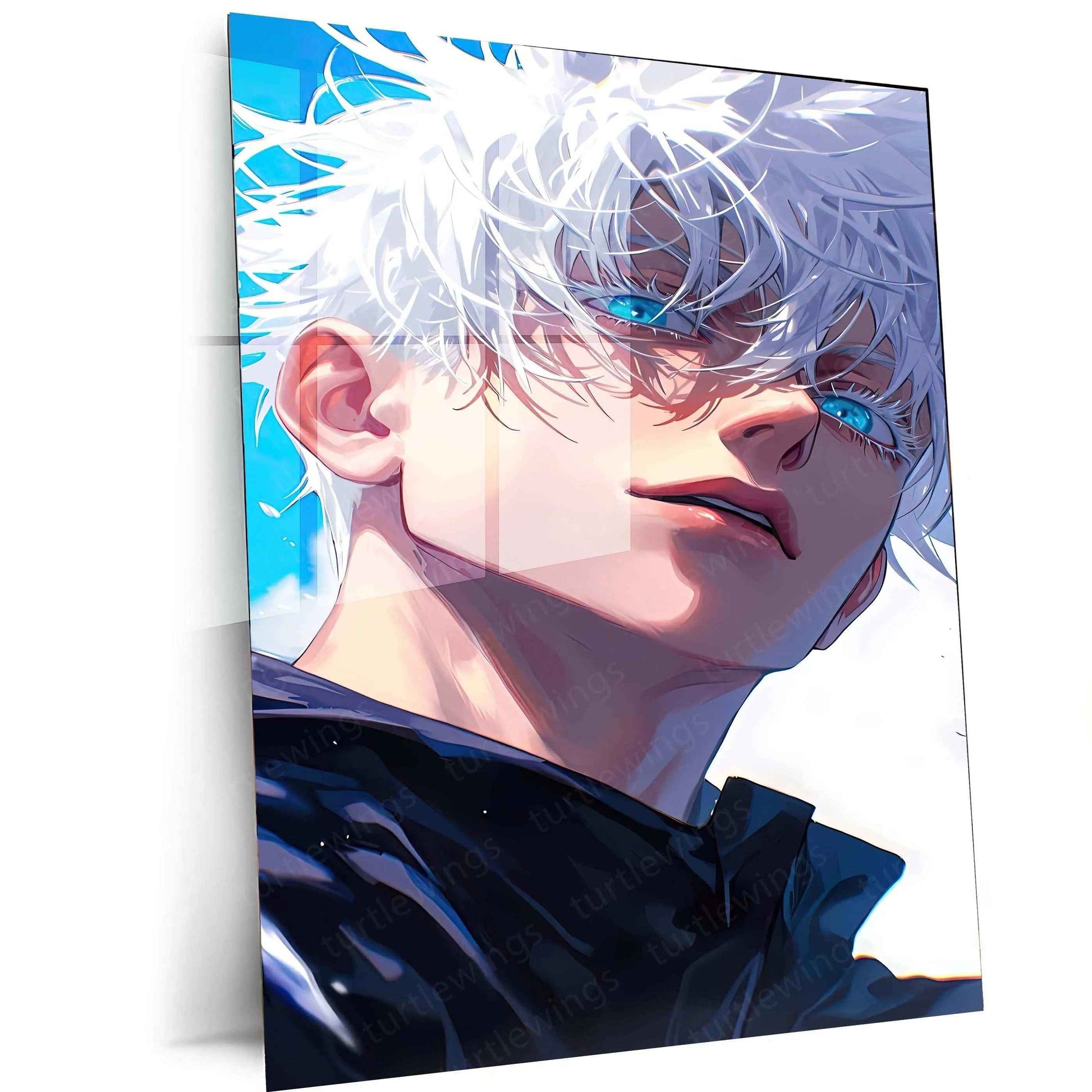 Satoru Gojo Metal Poster – The Strongest Jujutsu Sorcerer 4 - TURTLEWINGS
