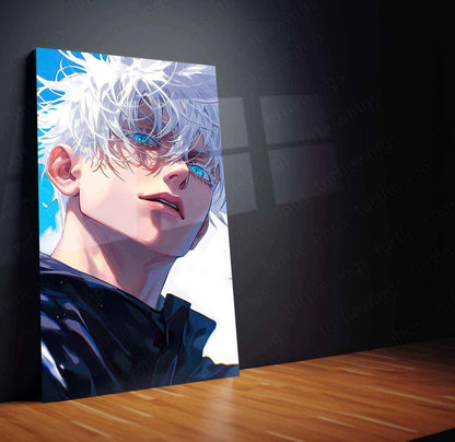 Satoru Gojo Metal Poster – The Strongest Jujutsu Sorcerer 4 - TURTLEWINGS