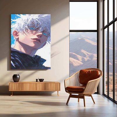 Satoru Gojo Metal Poster – The Strongest Jujutsu Sorcerer 4 - TURTLEWINGS