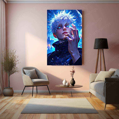 Satoru Gojo Metal Poster – The Strongest Jujutsu Sorcerer 3 - TURTLEWINGS