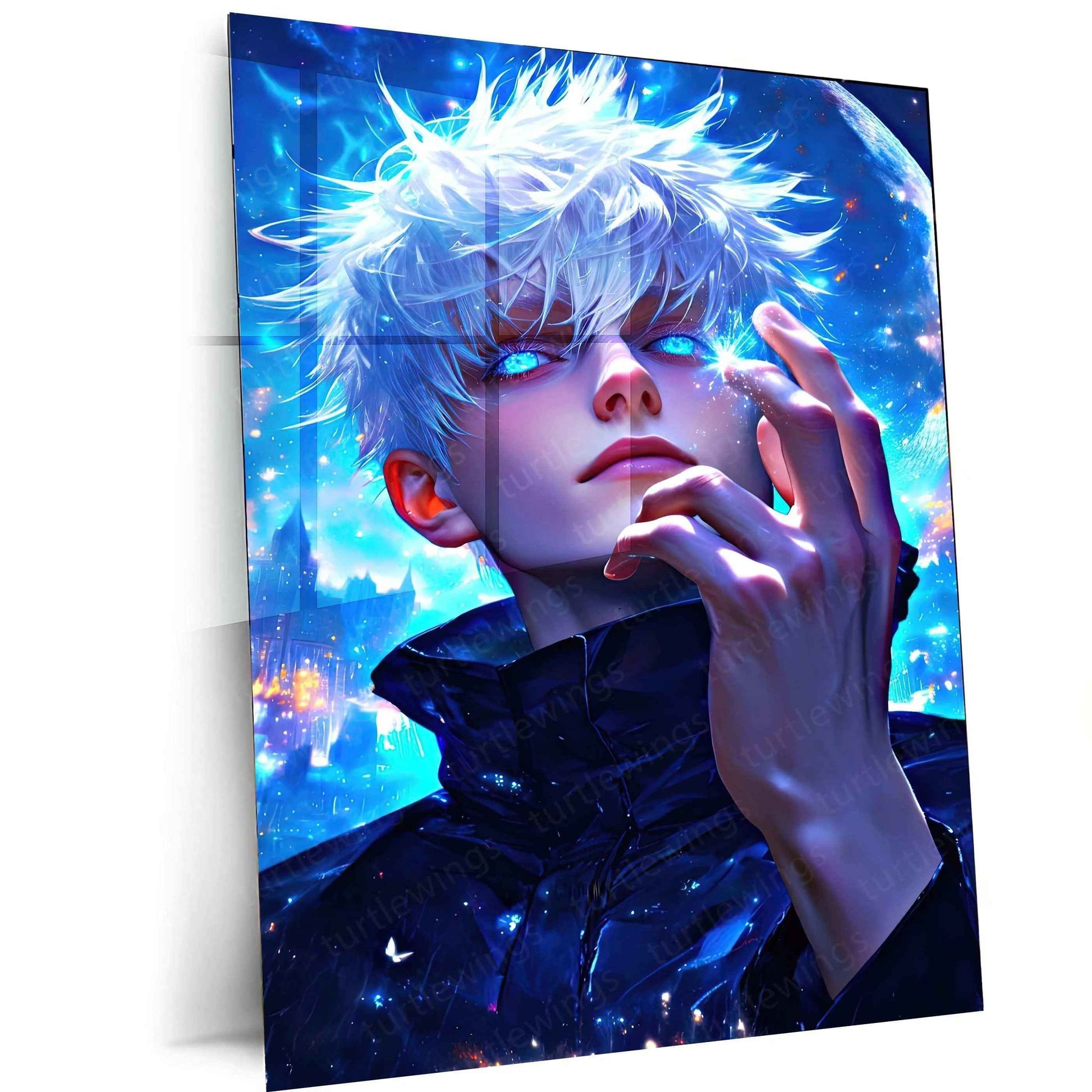 Satoru Gojo Metal Poster – The Strongest Jujutsu Sorcerer 3 - TURTLEWINGS