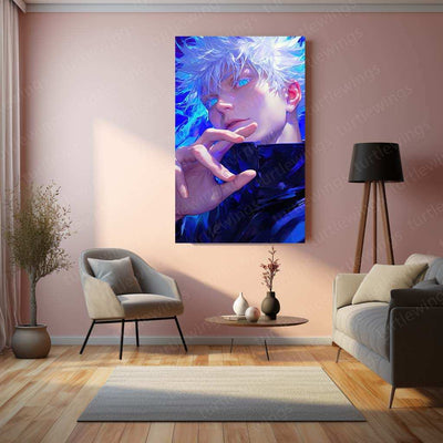 Satoru Gojo Metal Poster – The Strongest Jujutsu Sorcerer 2 - TURTLEWINGS