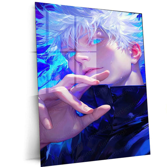 Satoru Gojo Metal Poster – The Strongest Jujutsu Sorcerer 2 - TURTLEWINGS