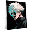 Satoru Gojo Metal Poster – The Strongest Jujutsu Sorcerer