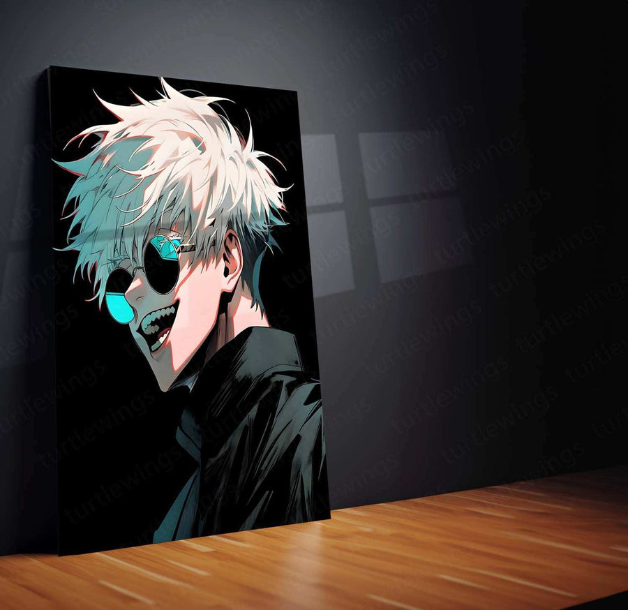 Satoru Gojo Metal Poster – The Strongest Jujutsu Sorcerer - TURTLEWINGS 