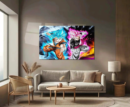 Anime Metal Poster | Goku Dragon Ball Z Metal Poster – Super Saiyan Power - TURTLEWINGS