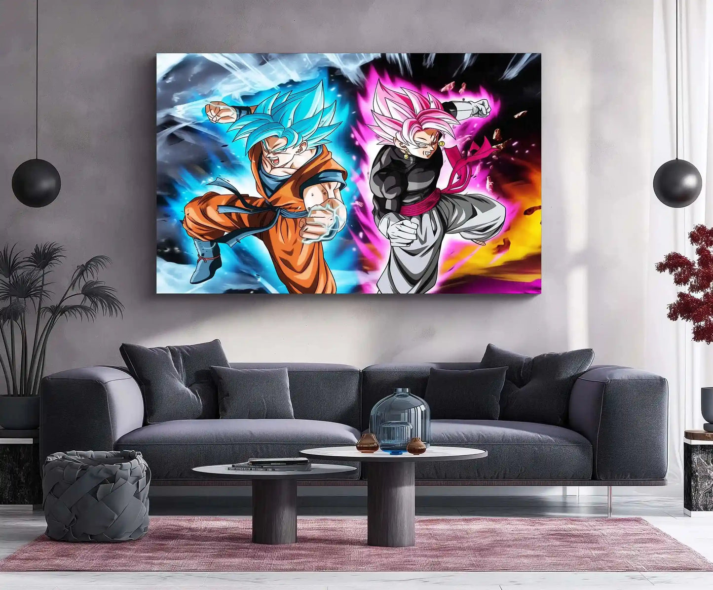 Anime Metal Poster | Goku Dragon Ball Z Metal Poster – Super Saiyan Power - TURTLEWINGS