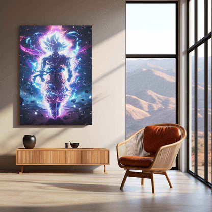 Goku Metal Poster – Iconic dbz Art | Powerful Super Saiyan Wall Decor 4 - TURTLEWINGS