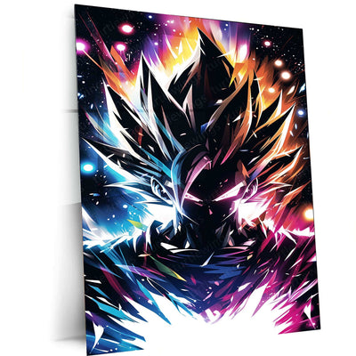 Goku Metal Poster – Iconic dbz Art | Powerful Super Saiyan Wall Decor 5 - TURTLEWINGS